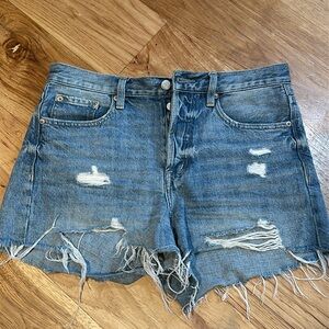 GUC High-Rise Pistola Denim Shorts ☀️🌴🩷